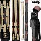 [ параллель импортные товары ]PYTHON - 2- Pieces Pool Cue stick 100% Canadian Maple Wood. Professi