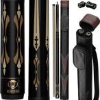 [ параллель импортные товары ]PYTHON - 2- Pieces Pool Cue stick 100% Canadian Maple Wood. Professi