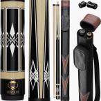 [ параллель импортные товары ]PYTHON - 2- Pieces Pool Cue stick 100% Canadian Maple Wood. Professi