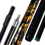 [ параллель импортные товары ]Carbon Fiber Pool Cue Stick with 12.5mm Leather Tip &amp; Stainless Stee