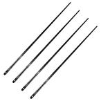 [ параллель импортные товары ]HMQQ 58 дюймовый One-piece стакан волокно graphite составной бильярд бассейн кий палочка 4.7 унция ( белый )