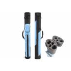 [ параллель импортные товары ]HAN'S DELTA 2x2 твердый бассейн кий бильярд палочка Carry кейс ( несколько цвет есть )( спорт Sky голубой )