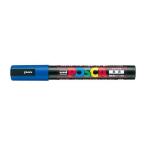 PC5M33　uni ポスカ 中字 青 三菱鉛筆 4902778147788（110セット）