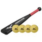 ミズノ トレーニングバット インパクトトレーナー 20個ボール付き 1gjbt104-105