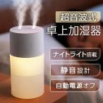 超音波 卓上加湿器 ミニ加湿器 2吹出口 軽量 静音 USB給電式 透明タンク 270ml 乾燥対策 持ち運び 自宅 オフィス 車載 xr-k138