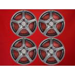 [ супер-скидка 4шт.@SET]5 спица модель легкосплавные колесные диски б/у товар 14 дюймовый 5.5J +45 PCD100 4 дыра диаметр втулки Φ73 Vitz March Note Demio и т.п. cc14