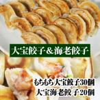 もちもち国産ジャンボ焼き餃子30個＆海老餃子20個 餃子 ぎょうざ 大きい 冷凍餃子 焼餃子 国産 おつまみ えび エビ 中華惣菜 点心 中華 グルメ ギフト 取り寄せ