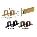  aluminium туловище . joint шляпа type черный 2 штук входит винт есть 31x35x80×20mm соединение бамбук бамбук . корень бамбук . забор aluminium стойка 