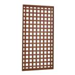 ショッピングラティス ラティス ユニット縦格子II型（角柱用）1800ナチュラルブラウンＨ1800×Ｗ900mm