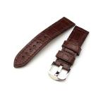 24mm TAIKONAUT 時計ベルト クロコダイ�