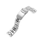 20mm メタル時計バンド ステンレス オイスター ブレスレット ツートン Vクラスプ for セイコー ミニタートル SRPC35K1, SRPC37K1, SRPC39K1, SRPC41K1他