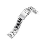 20mm メタル時計バンド ステンレススチール オイスター ブレスレット ツートン Vクラスプ fo ...