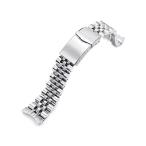 Yahoo! Yahoo!ショッピング(ヤフー ショッピング)22mm メタル時計バンド ステンレススチール ANGUS ジュビリー ブレスレット Vクラスプ for オリエント トリトン ORIENT Triton