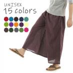 タイパンツワイドパンツゴム仕様サル...