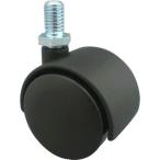 東信製作所 TG40-B 双輪キャスター Φ40mm ボルト径 U3/8×16山 ストッパーなし　