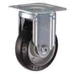 ハンマーキャスター固定車(ウレタン車輪(熱硬化性)［ローラーベアリング入］)420SRP-URB 100mm
