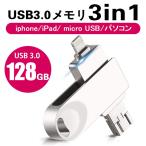 128G USBメモリ iPhone Android対応 大容量