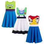 トイストーリー なりきり ノースリーブ ワンピース 子供服 キッズ ドレス コスプレ ハロウィン
