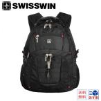 リュック swisswin スイスウィン リュックサック 大容量 防水 メンズリュック カジュアル 通学 ビジネス 通勤用 多機能 送料無料 sw8112NJP