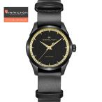 ハミルトン HAMILTON 腕時計 Jazzmaster Auto ブラック＆ゴールドジャズマスター オート 36mm 自動巻 H32255730 国内正規品 メンズ