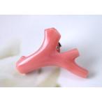 ピンクサンゴブローチ