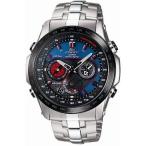 カシオ EDIFICE MULTIBAND6クロノグラフソーラー電波時計EQW-M1001DB- 2 ...