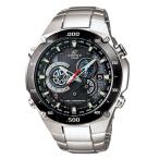 カシオ EDIFICE MULTIBAND6クロノグラフソーラー電波腕時計 EQW-M1100DB- ...