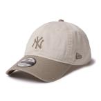 NEWERA New Era колпак 9TWENTY MLB Chain Stitch цепь стежок New York *yan Keith слоновая кость .bru размер M L 14668017