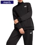 PUMA Puma джерси мужской ESS поли костюм верх и низ в комплекте утилизация материалы UV воротник-стойка полный молния 01 PUMA Black 687648_01