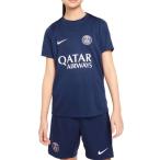 NIKE Nike Париж Saint-German DF ACDPR ESN Junior Kids ребенок короткий рукав верх футбол midnight темно-синий FQ0022-411