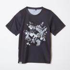 JINGER Gin ga- бег футболка унисекс бег рубашка короткий рукав . вода скорость . черный J-1040