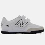 New Balance New balance тренировочная обувь 442 V2 HOOK AND LOOP JNR TF брезент W искусственный газон земля футбол футзал белый JS4VTWT2W