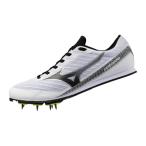 Mizuno Mizuno наземный шиповки X First 3 2E соответствует белый / черный короткий * средний * большое растояние * пробег ширина . для U1GA258003