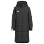 adidas アディダス ジュニアベンチコート キッズマストハブ ボア ロングコート ブラック/ホワイト VS459 KA1343