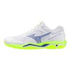 Mizuno Mizuno обувь ue-b Phantom 3( гандбол ) унисекс 2E соответствует синтетическое волокно искусственная кожа соединение низ белый × голубой X1GA2260_pp