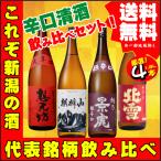 父の日 御祝 辛口 清酒 1.8L×4本 飲み比べセットＤ 　想天坊 大辛口 ・ 麒麟山 超辛口 ・ 越乃景虎 超辛口 ・ 北雪 金星 　新潟 送料無料 2024 御祝  御中元