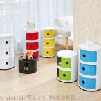 コンポニビリ 1段/2段/3段 リプロダクト デザイナーズ家具 収納ボックス チェスト 北欧 フタ付き おしゃれ プラスチック