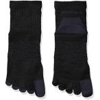 Yahoo! Yahoo!ショッピング(ヤフー ショッピング)（アールエル ソックス）R×L SOCKS 5本指 ランニングソックス TRR-34G[メンズ] （ブラック/グレー L）