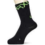 Yahoo! Yahoo!ショッピング(ヤフー ショッピング)（アールエル ソックス）R×L SOCKS 自転車 バイクソックス TBK-300R[メンズ] （ブラック/グリーン M）