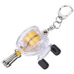 Yahoo! Yahoo!ショッピング(ヤフー ショッピング)釣り キーチェーン リトラクタ リール キーホルダー 鋼コード付き 鍵 コード 釣り キャンプ アウトドア 伸びる 釣りアクセサリー