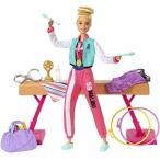 Yahoo! Yahoo!ショッピング(ヤフー ショッピング)バービー（Barbie） おしごとあそび バービーとおしごと! たいそうせんしゅ 着せ替え人形ドール、アクセサリーセット3歳 GJM72