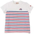 ミキハウス Tシャツ 10-5209-825 男の子 女の子 キッズ ベビー (赤×紺 140)
