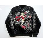 Ed Hardy × Betty Boop リバーシブルスカジャン エド ハーディー×ベティ