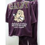 GALFY ガルフィー 半袖ジャージ上下セット ヒョウ柄切り替え【代引不可商品】