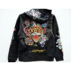 ショッピングed Ed Hardy　裏毛フルZIPパーカー　エド ハーディー