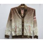 錦和柄ショールカラーカーディガン桜...