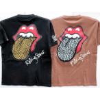 ショッピングパッチワーク THE ROLLING STONES × JACKROSE　アニマルファー パッチワーク半袖Tシャツ　ローリングストーンズ×ジャックローズ　ロックT