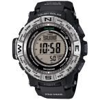 [カシオ]CASIO 腕時計 PROTREK プロトレック MULTI FIELD LINE マルチフィールドライン PRW-3500-1 ブラック×シルバー メンズ [並行輸入品]