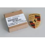 718/981/987型 ケイマン Newデザイン(2024y〜) ポルシェ純正品 フロントボンネットクレストエンブレム 事前に適合確認ください。