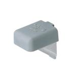 スガツネ工業 SMB-15R 棚受 木板棚用 エラストマー製カバー 滑りにくい収納 120-030-674